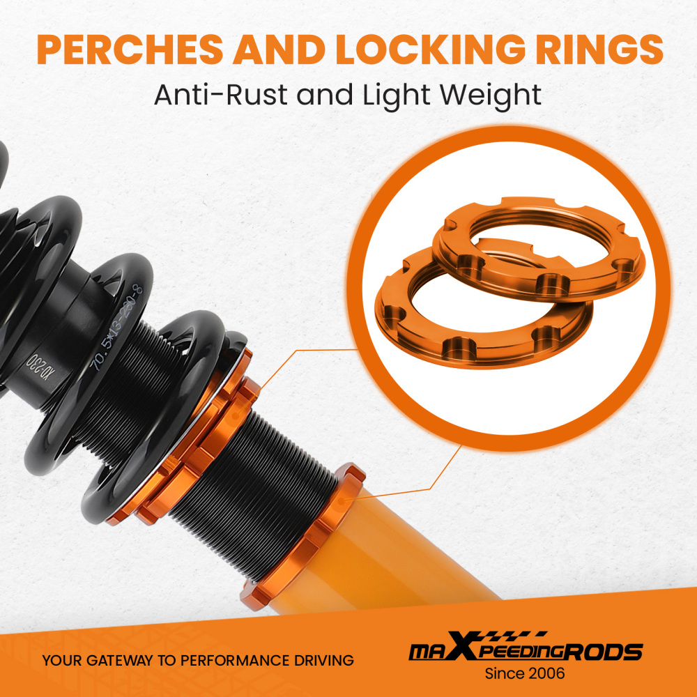 Racing Coilovers Shock Kits compatible for Lexus LS400 XF10 90 91 92 93 94 Adj. Damper lowering kit