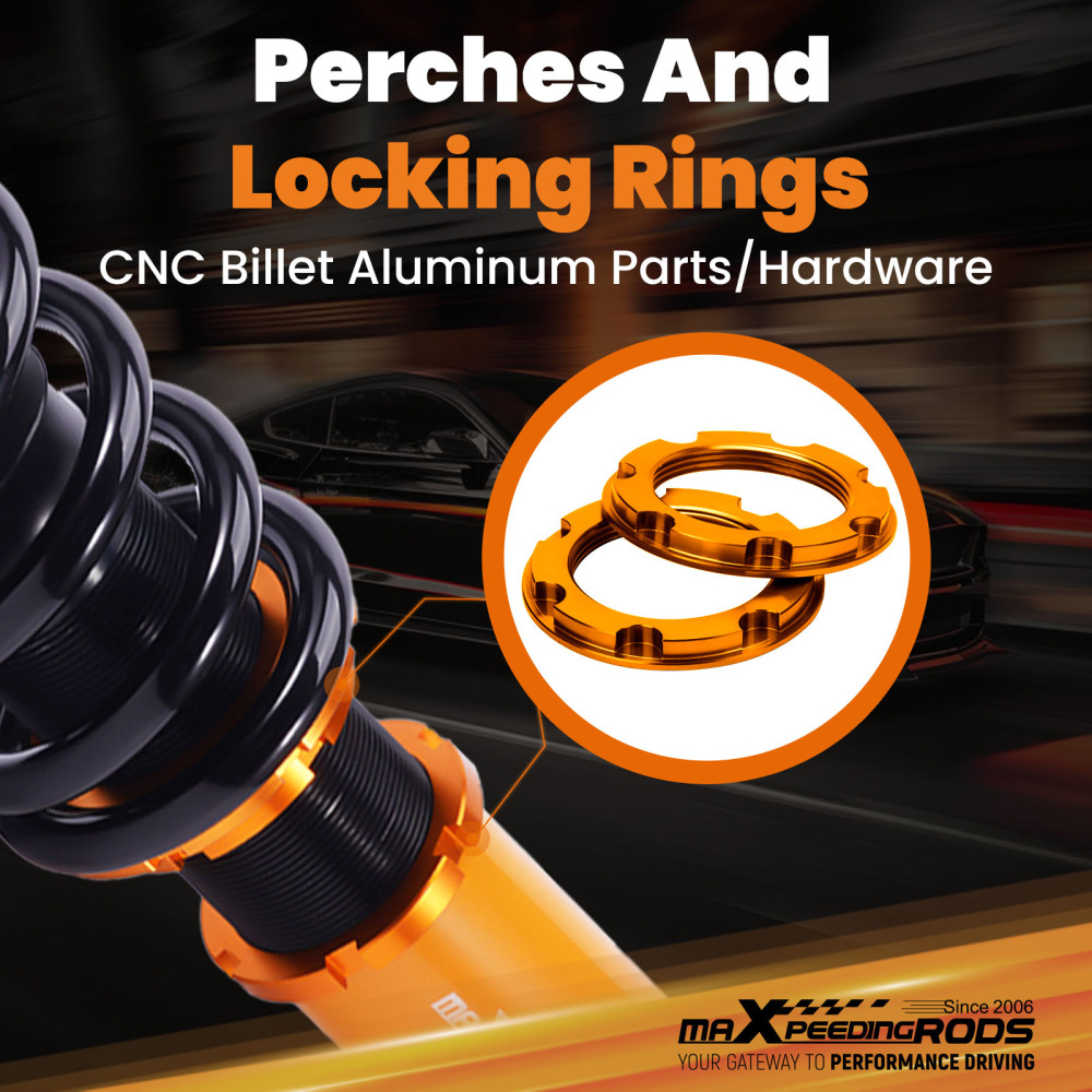 Performance Coilovers Kit compatible for Lexus LS 400 XF10 1990 91 92 93 1994 Saloon Lowering Kit