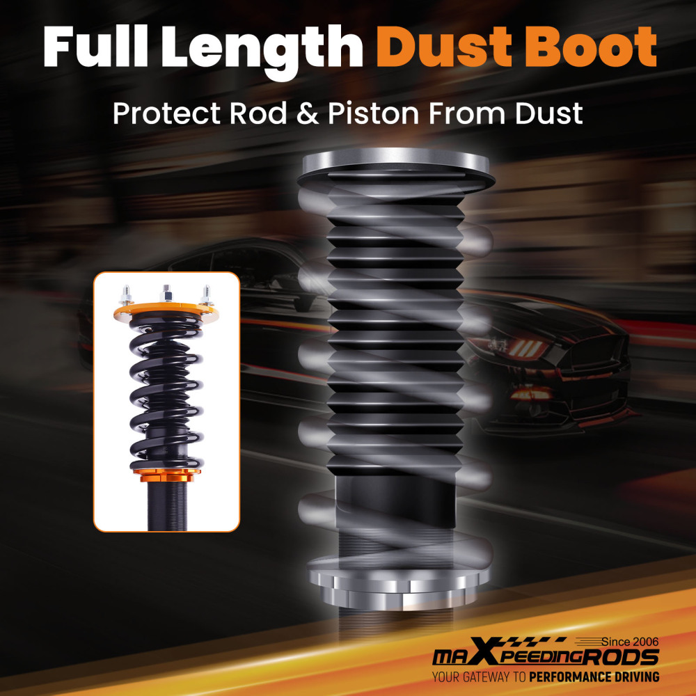 Performance Coilovers Kit compatible for Lexus LS 400 XF10 1990 91 92 93 1994 Saloon Lowering Kit