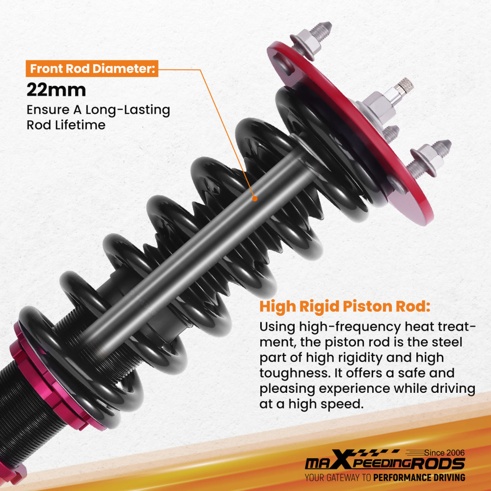 MaXpeedingrods 24 Way Damper Coilovers Suspension Kit For LS400 (UCF10) 90-94