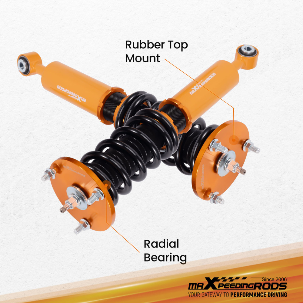 Compatible for Lexus LS 430 LS430 UCF30 XF30 2001-2006 Tuning Coilovers Shock Spring Kit Lowering Kit