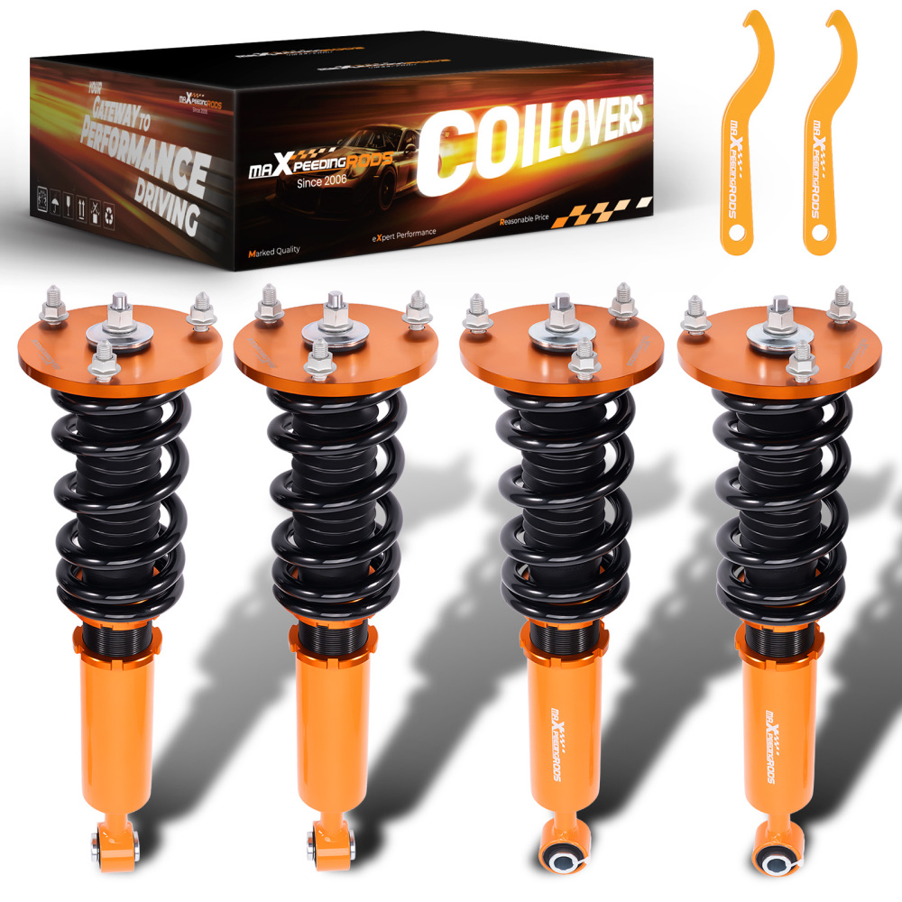 Maxpeedingrods Coilovers Coils Kit Set New compatible for Lexus LS430 2001-2006 Adj. Height