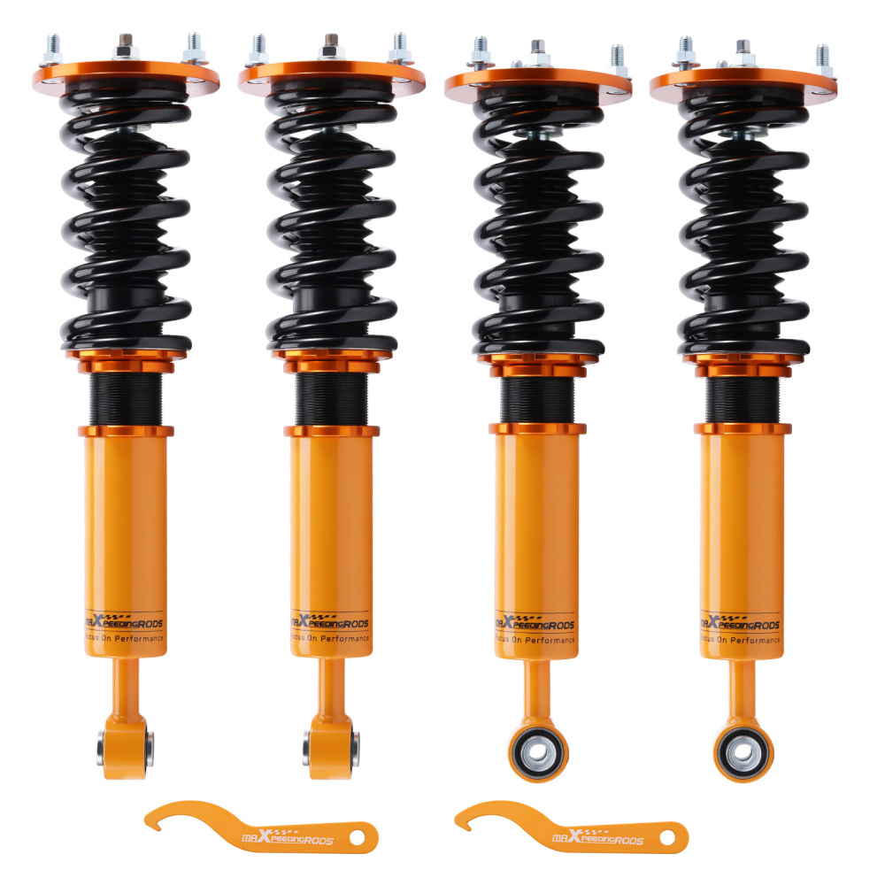 Racing Coilover KitsCompatible compatible for TOYOTA CELSIOR 2000.08-2006.05 JPN UCF30 Adj. Height Shocks lowering kit