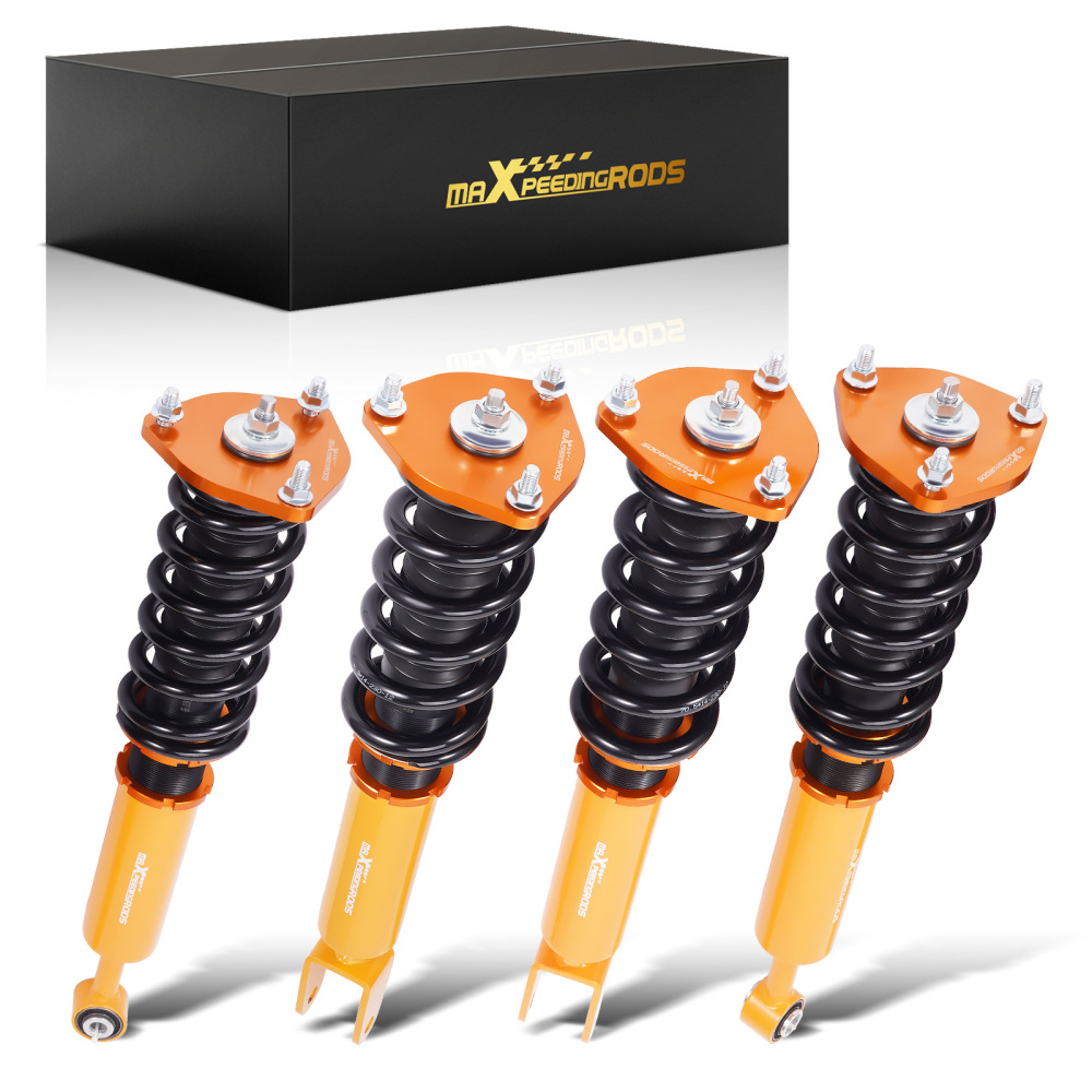 2007 - 2016 compatible for Lexus LS460 RWD USF40 Adjustable Height Shock Absorber Coilovers Lowering kit