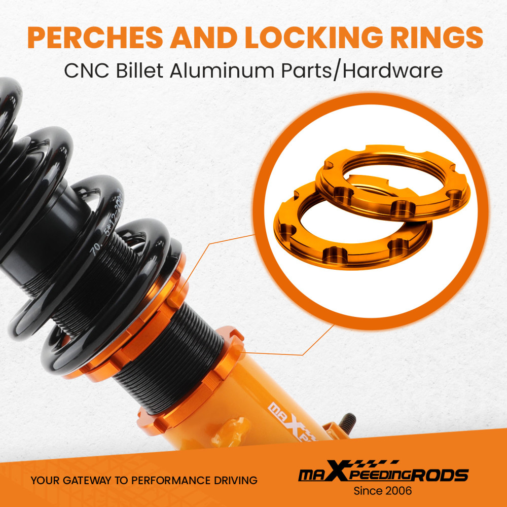 Tuning Coilovers compatible for Mitsubishi Lancer MK7 CS6A / CS7A Ralliart Lowering