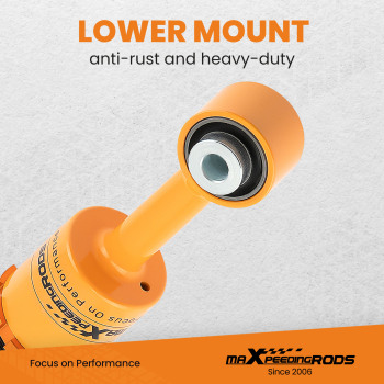 2Pcs Rear Coilovers Struts Lowering Kit compatible for Mitsubishi Lancer 2002-2006