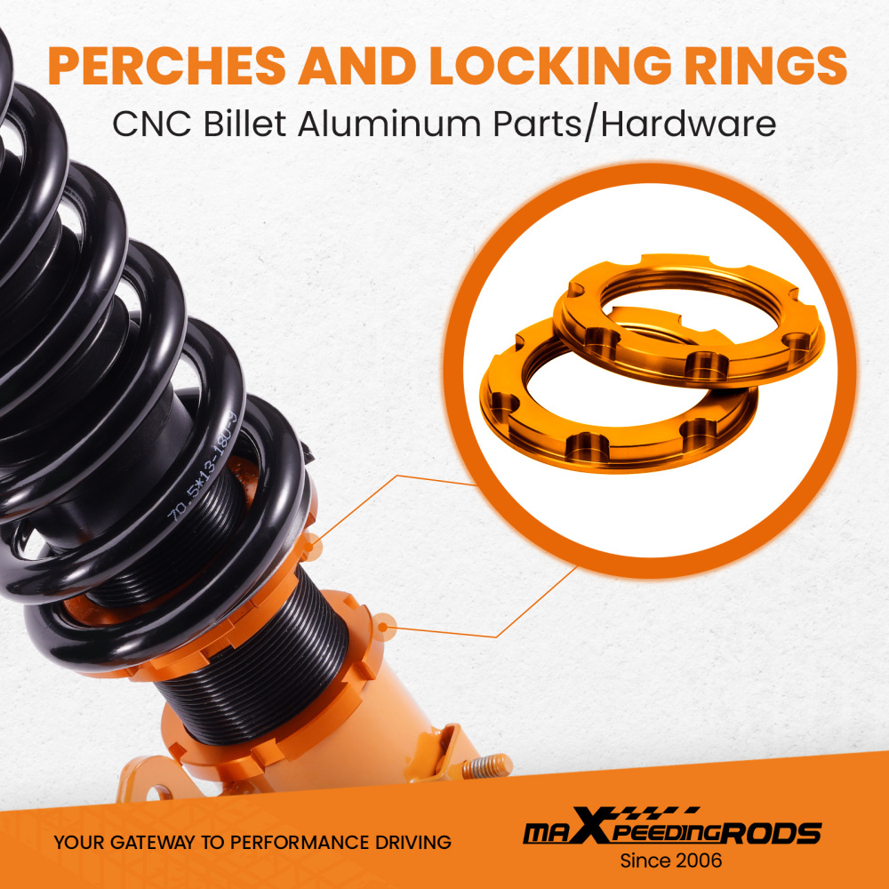 Coilover Lowering Kit Compatible for Mitsubishi Outlander Sport(GA) 2011-2020 2.0L Adj Height (Set of 4)