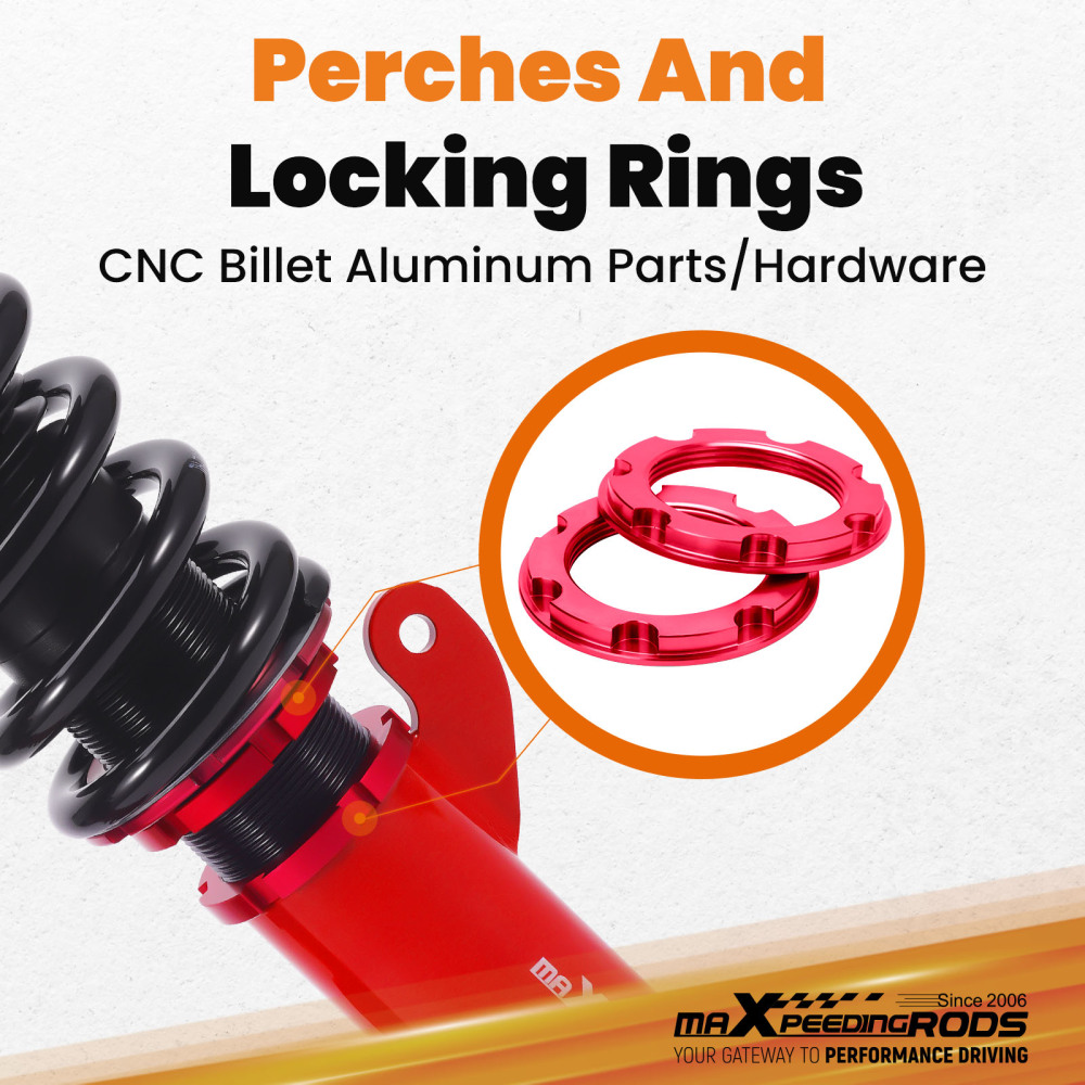 Full Coilovers Kits compatible for Mitsubishi Lancer Sedan 4-Door 2008-16 2.0L Shock Struts