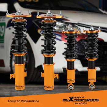 Compatible for Subaru Legacy 2005-2009 BL BP Adjustable Damper Shocks Suspension Coilover Kits  Lowering Kit