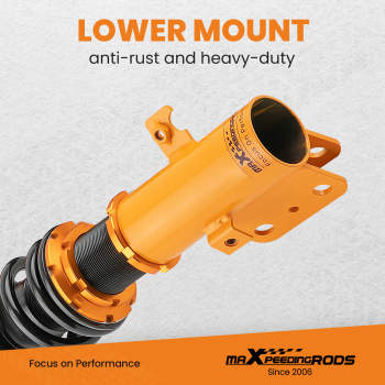 Compatible for Subaru Legacy 2005-2009 BL BP Adjustable Damper Shocks Suspension Coilover Kits  Lowering Kit