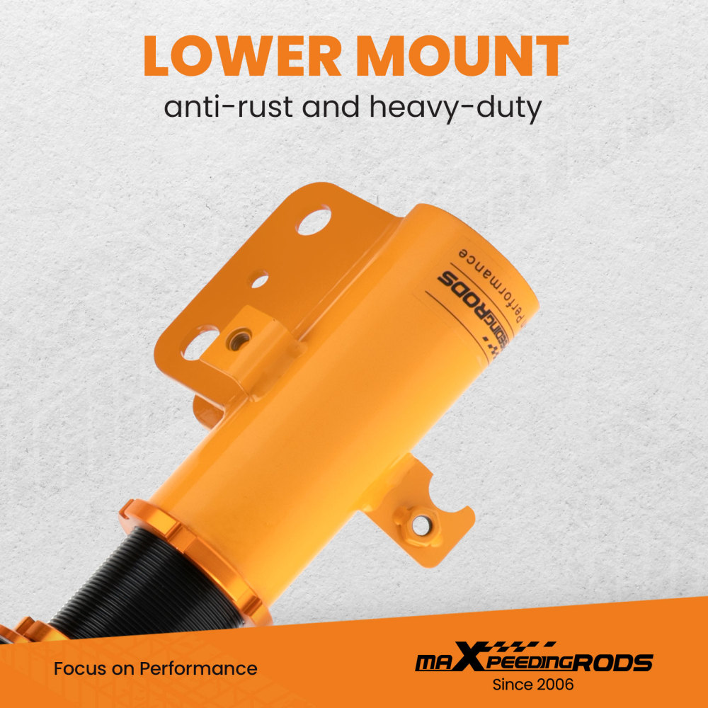 4x Coilovers compatible for Subaru Legacy 2005 2006 2007 2008 2009 BL BP Adj. Height Struts lowering kit