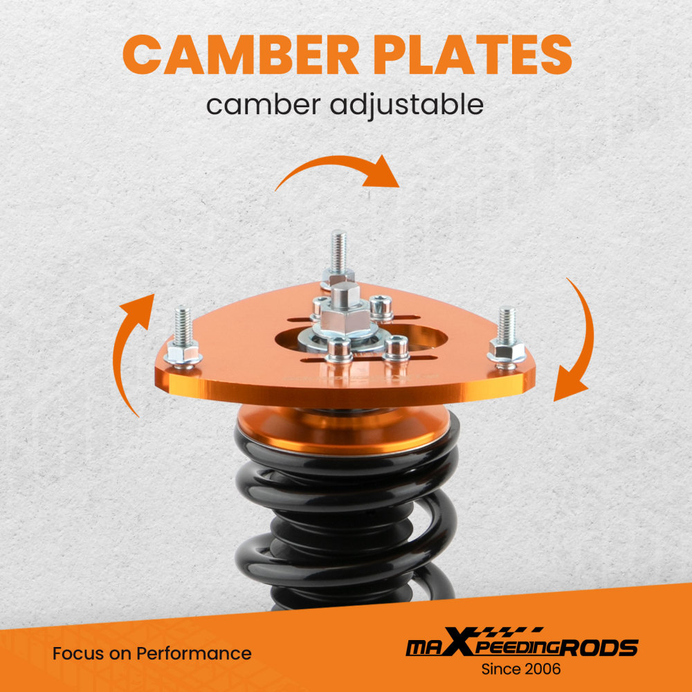 4x Coilovers compatible for Subaru Legacy 2005 2006 2007 2008 2009 BL BP Adj. Height Struts lowering kit