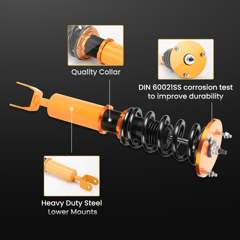 1993 - 1998 compatible for Toyota Supra compatible for Lexus SC300 SC400 1991 - 2000 Suspension Kit Coilovers Lowering Kit