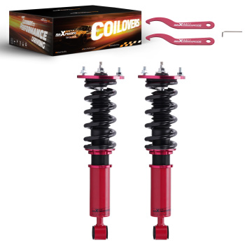 Front Adj. Damper Coilover Suspension Kit compatible for Lexus SC300 SC400 92-00 Coilovers