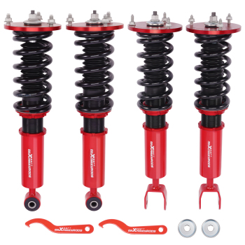 4x Coilovers Absorber Adjustable compatibile per Toyota Supra 2-Door 3.0L 2997CC l6 GAS DOHC Lowering Kit