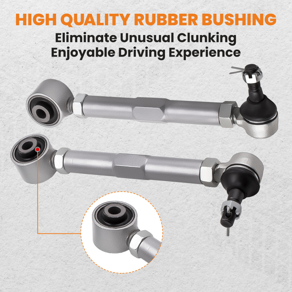 24 Way Damper CoiloversRear Toe Arm Kit compatible for Lexus GS300 GS400 GS430 98-05