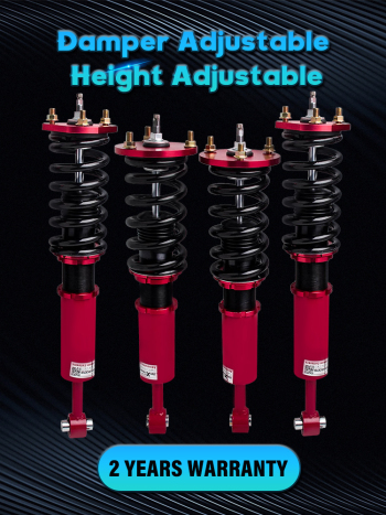 Compatible for Lexus IS350/IS250 2006-13 Damper Adj Coilover Suspension Kit Springs RWD Lowering Kit