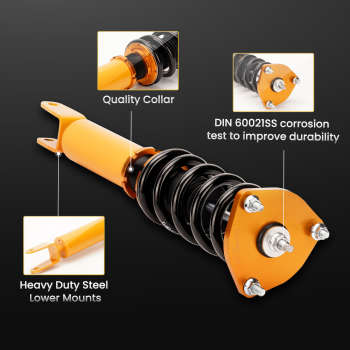 Compatible for Lexus LS460 RWD USF40 Adjustable Height Shocks Complete Lowering kit Coilovers 2007 - 2016