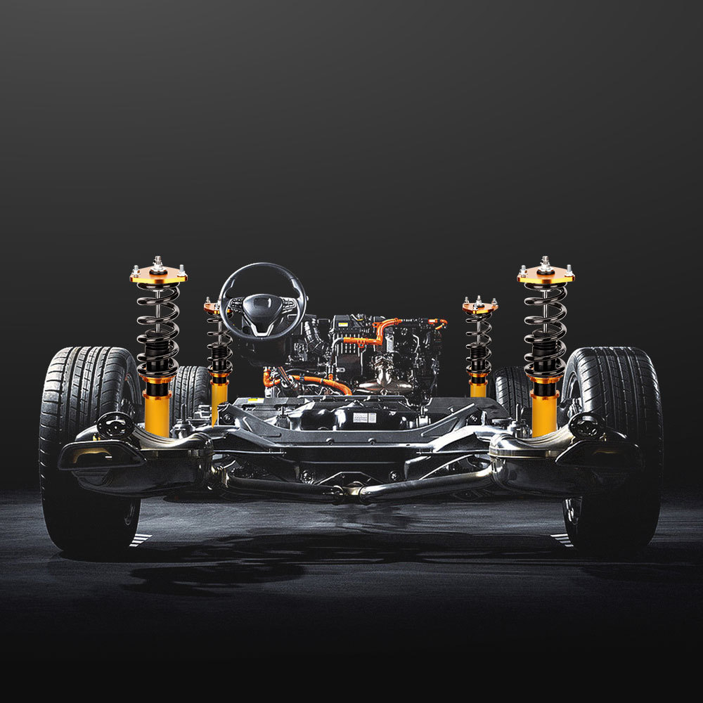 Compatible for Lexus LS460 RWD USF40 Adjustable Height Shocks Complete Lowering kit Coilovers 2007 - 2016