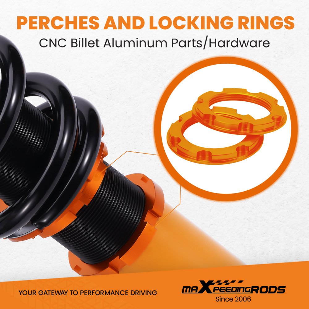 Compatible for LEXUS IS 200 1999.4 - 2005.7 GXE10 24 Ways Adj. DamperForce Shock Absorber Coilovers Lowering Kit