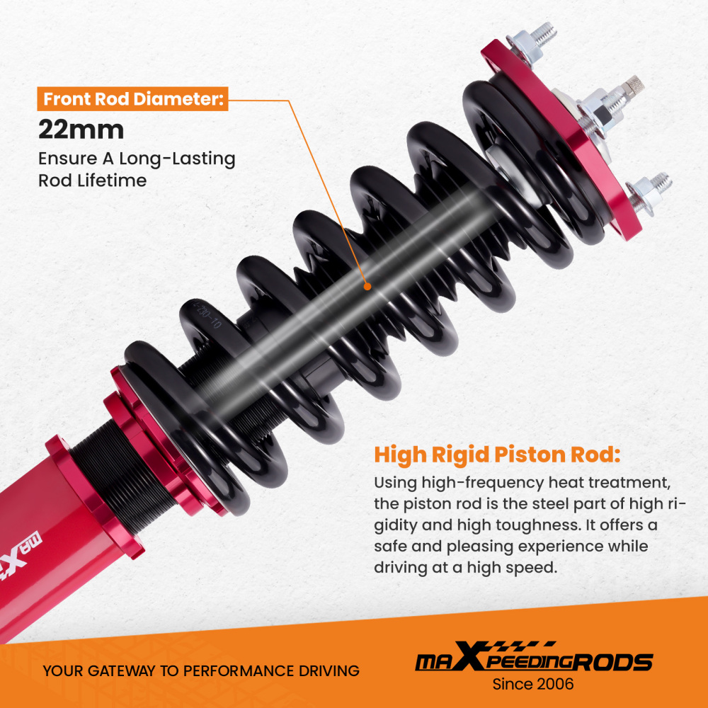 Compatible for LEXUS IS 300 IS 200 2001 - 2005 Shock Absorbers Kits 24 Ways Damper Coilovers  lowering kit