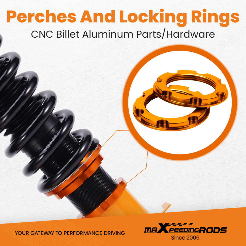 Adj. Damper Coilover Kits Compatible for Infiniti M35x 06-10 AWD for M45x/G35x/G37x lowering kit