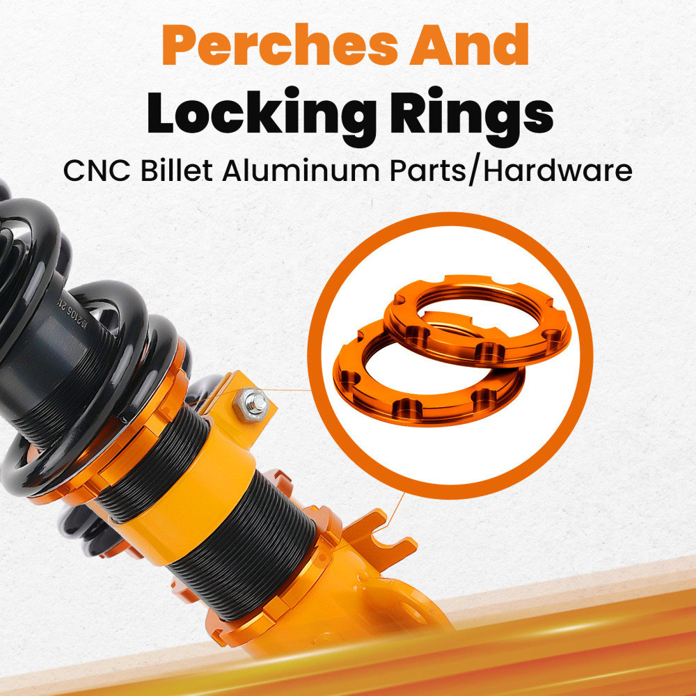 Coilovers compatible for Mazda 2 2010-2014 DE/DH Hatchback Saloon 4pcs Struts