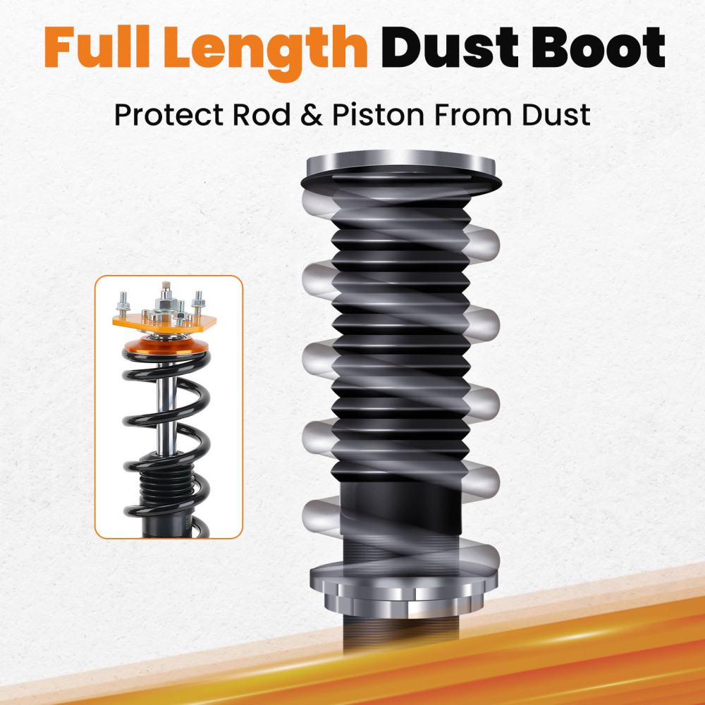 Coilovers compatible for Mazda 2 2010-2014 DE/DH Hatchback Saloon 4pcs Struts