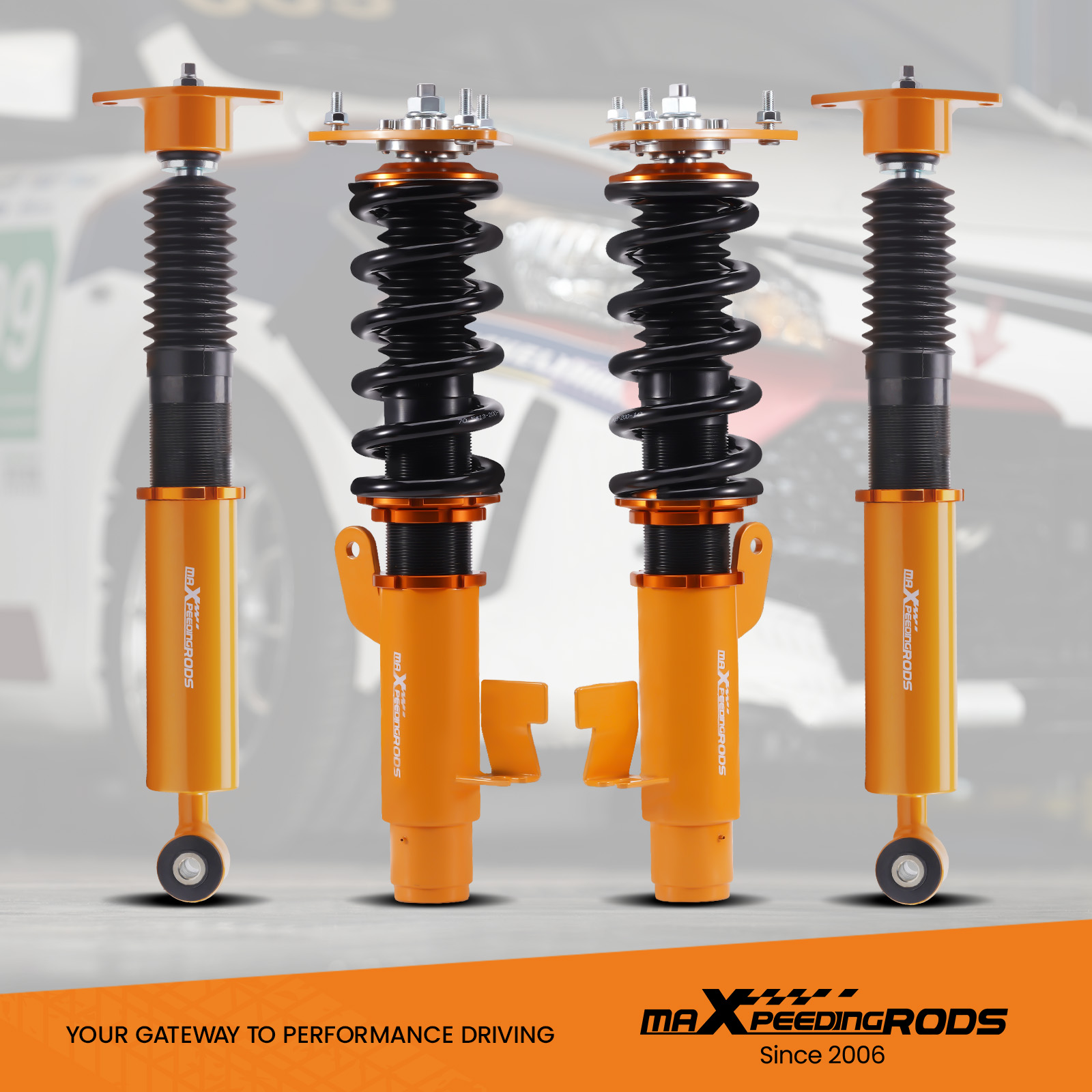 Maxpeedingrods-Performance Coilovers Lowering Kit compatible