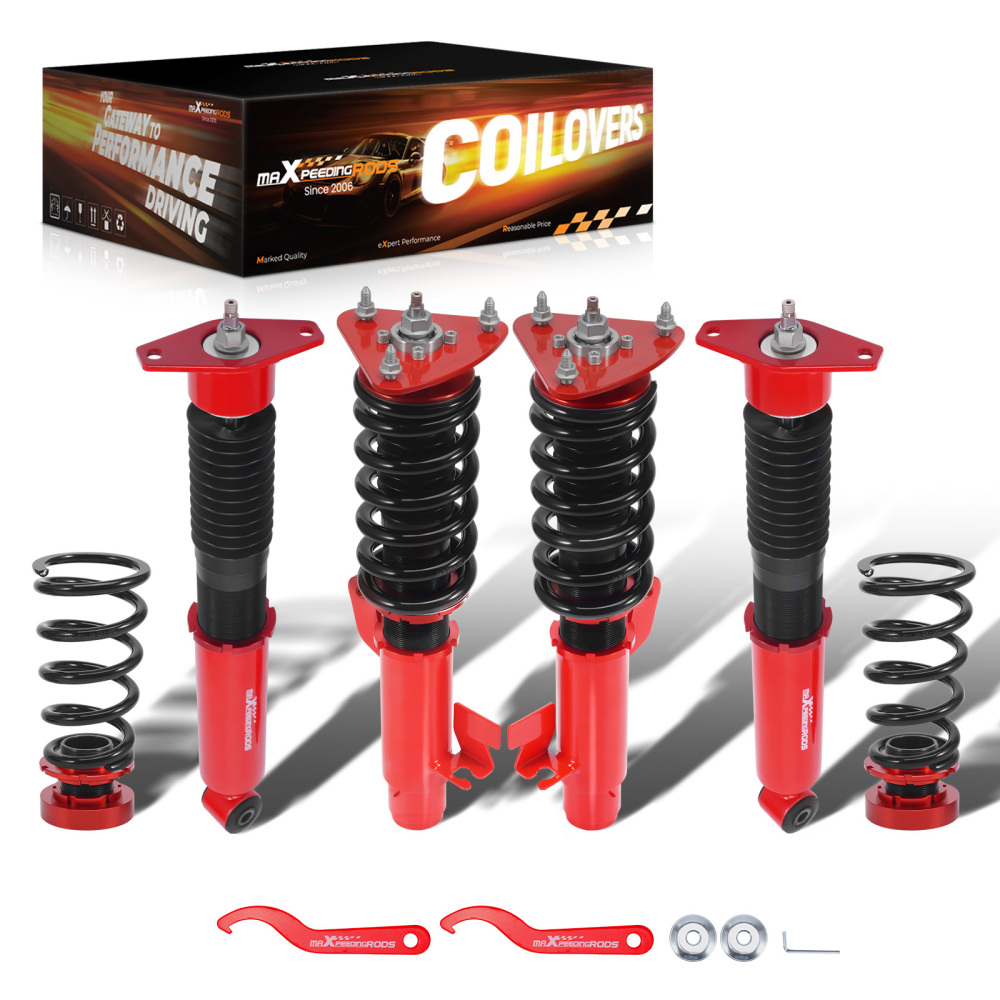 4PCS Regolabile Ammortizzatore compatibile per Mazda 3 2009-2013  Lowering Kit