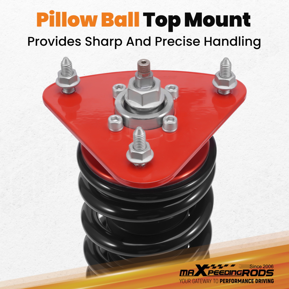 4PCS Regolabile Ammortizzatore compatibile per Mazda 3 2009-2013  Lowering Kit