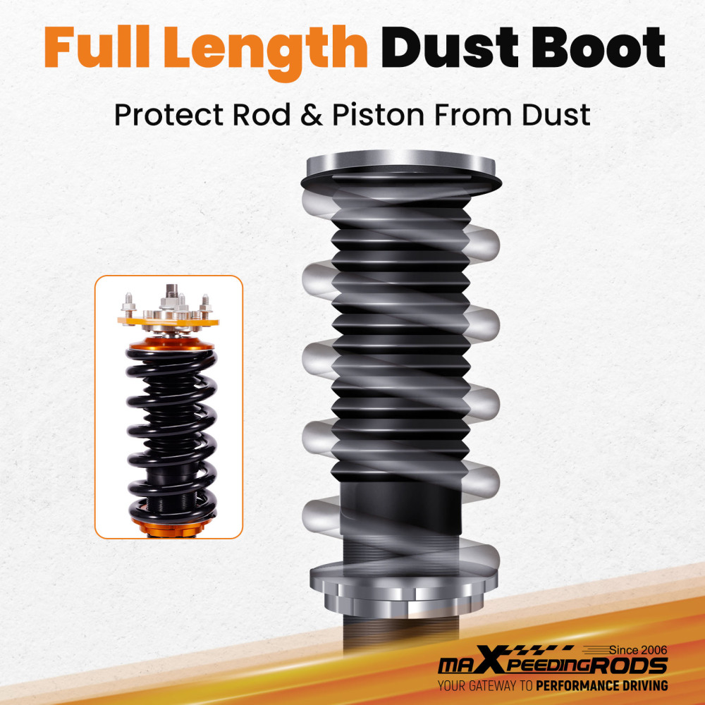 Coilovers Suspension Kit compatible for Mazda Mazda6 2003-2007 Coilovers Suspension Struts Set Lowering Kit