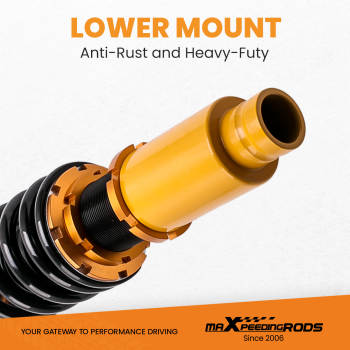 2003 - 2007 compatible for Mazda Mazda6 Adjustable Height Shock Absorbers Suspension Coilovers Lowering Kit