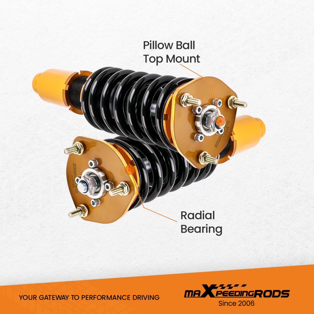 KIT SUSPENSION COMBINE FILETE compatible pour Mazda 6 /mazdaspeed6 Réglable Amortisseurs