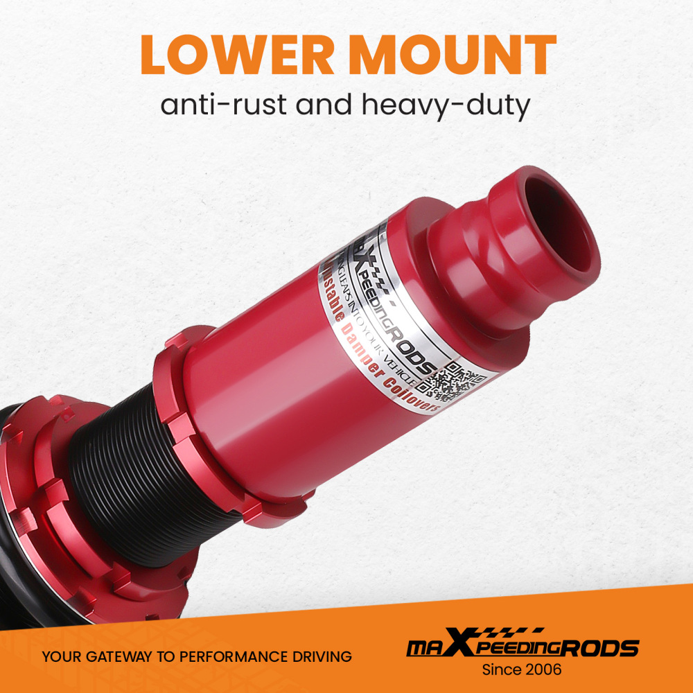 Compatible for Mazda 6 Coilovers Suspension Kit 2003-2007 Adj Damper Shock Absorber Lowering Kit