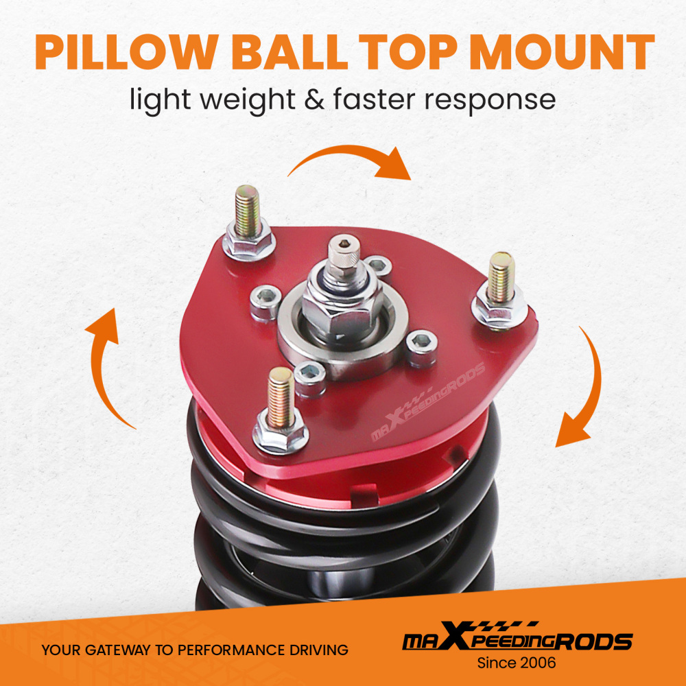 Compatible for Mazda 6 Coilovers Suspension Kit 2003-2007 Adj Damper Shock Absorber Lowering Kit