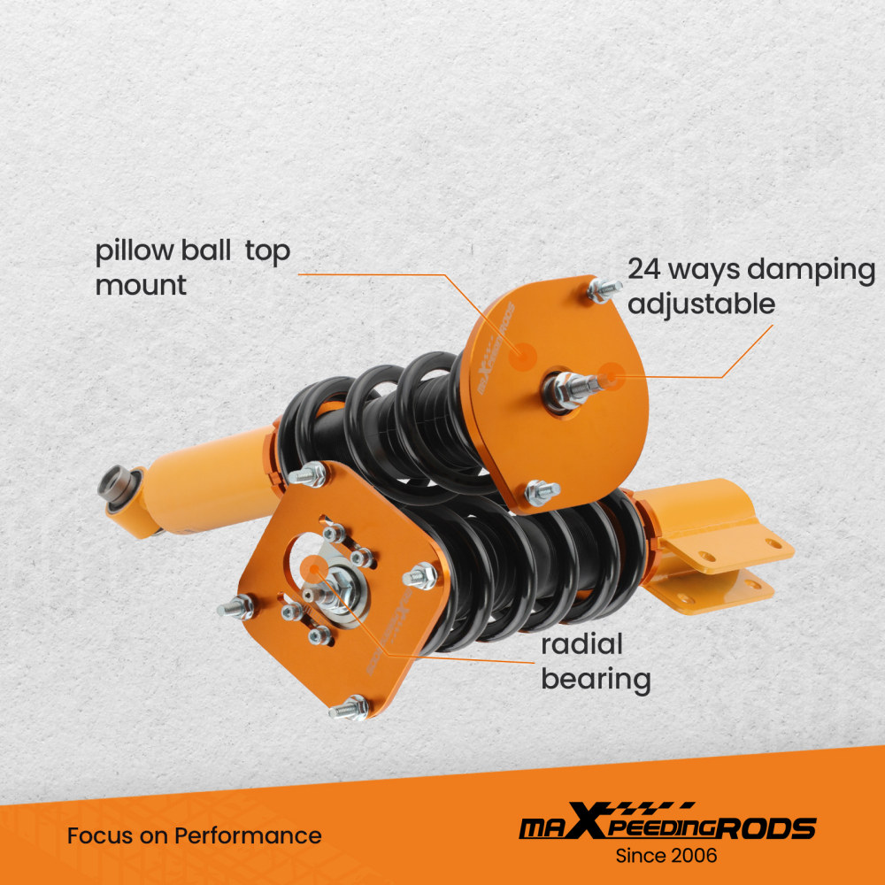 Compatible for MAZDA Savanna S4 S5 RX-7 FC FC3S 86-91 High Performance Adjustable Coilover / Shock absorber Suspension Kits Lowering Kit