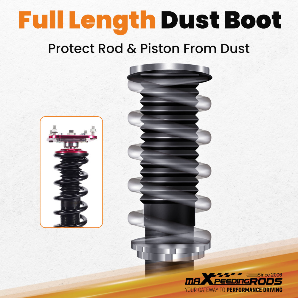 Coilovers Kits compatible for Mazda Savanna RX7 RX-7 1986-91 FC3S Adj Height Shock Absorber