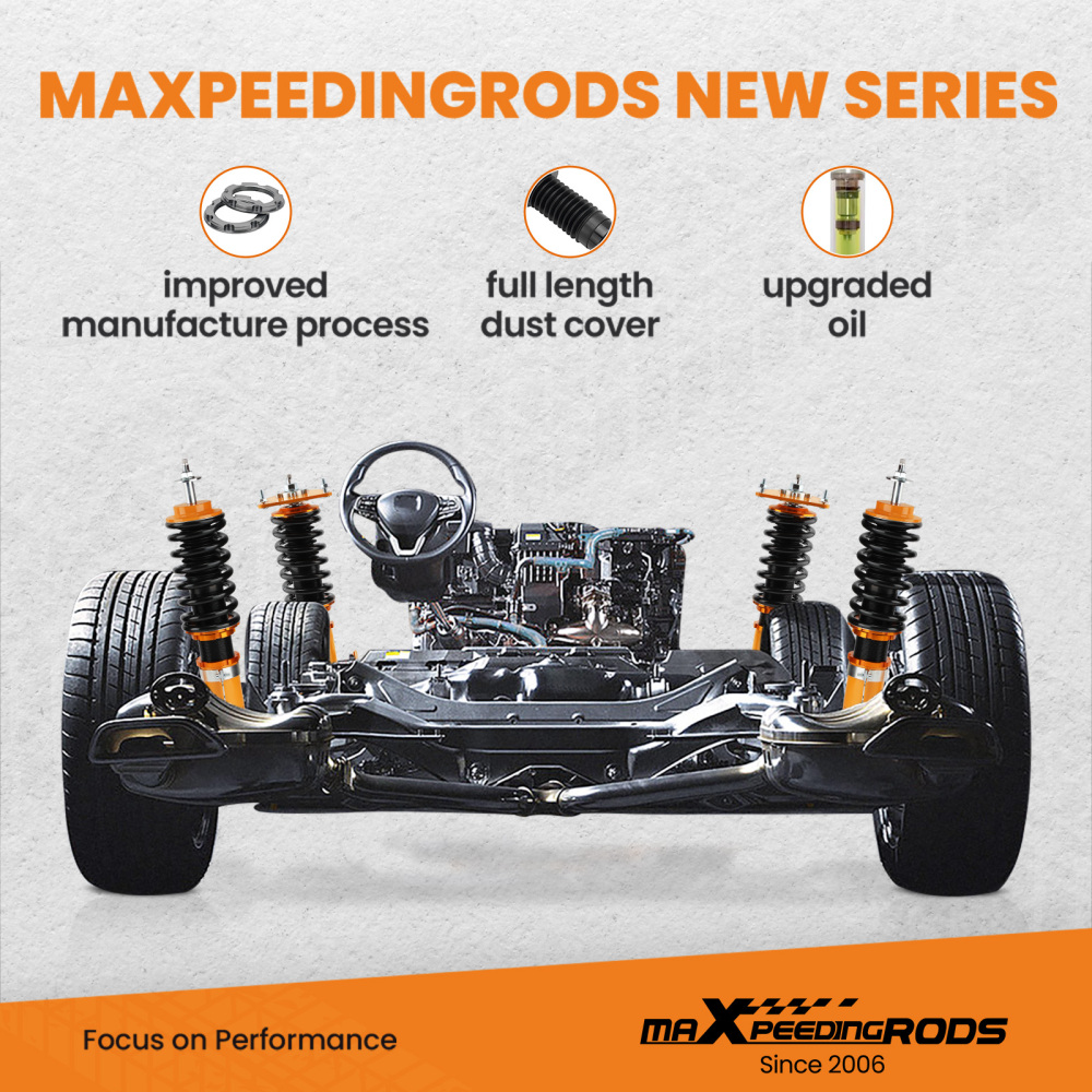 Coilover Suspension Kits compatible for MINI ONE / COOPER 2002 2003-2006 Adj. Damper lowering kit