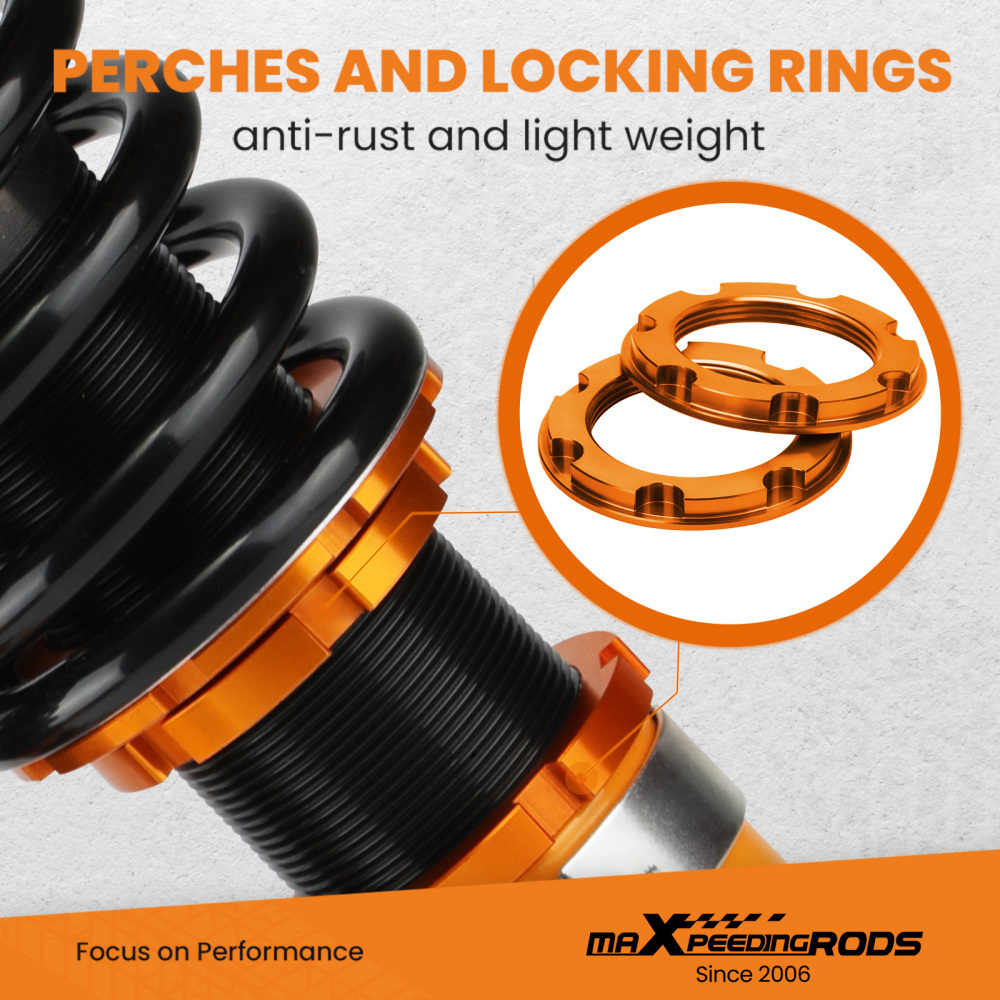 Coilover Suspension Kits compatible for MINI ONE / COOPER 2002 2003-2006 Adj. Damper lowering kit