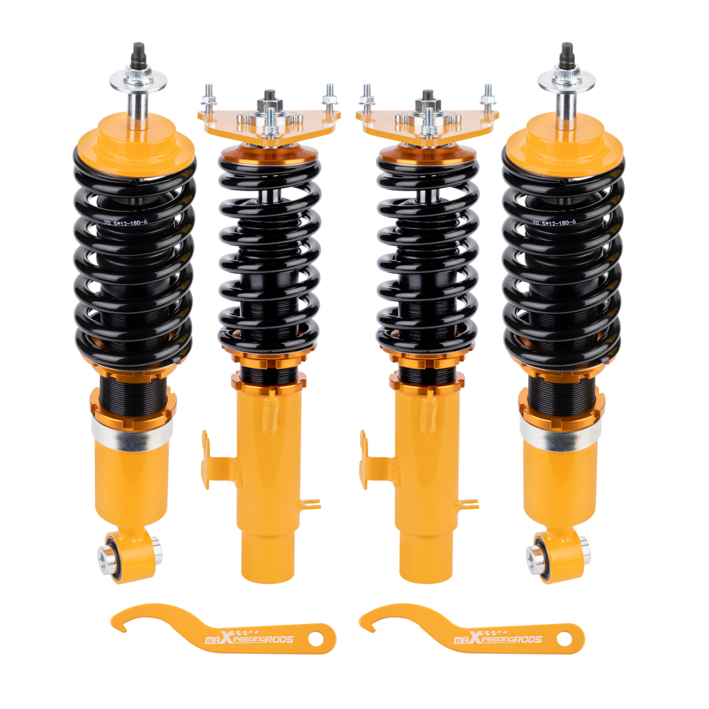 Compatible for Mini Cooper 2002-2006 Adj. Height Shock Absorbers Coilovers Damper Kit lowering kit