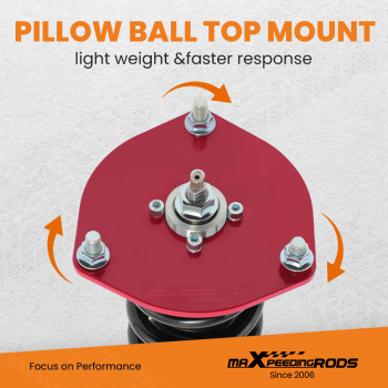 Compatible for Mitsubishi 3000GT compatible for Dodge Stealth 1991-1996 4WD Coilover Suspension Strut 24 Way adj Damper