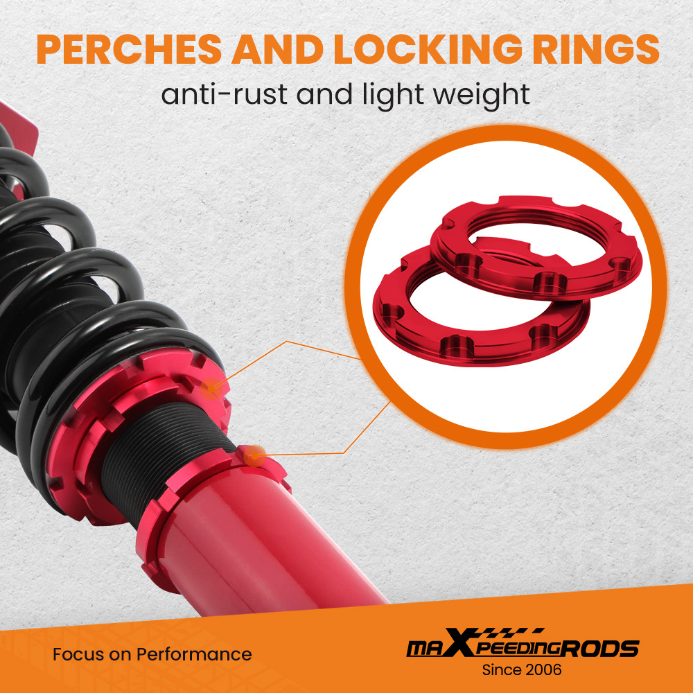 Compatible for Mitsubishi 3000GT compatible for Dodge Stealth 1991-1996 4WD Coilover Suspension Strut 24 Way adj Damper