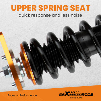 Compatible for Mitsubishi Eclipse 4G 2006-2012 Galant DJ  2004-2012 Performance Coilover Shock Strut Kit  Lowering Kit