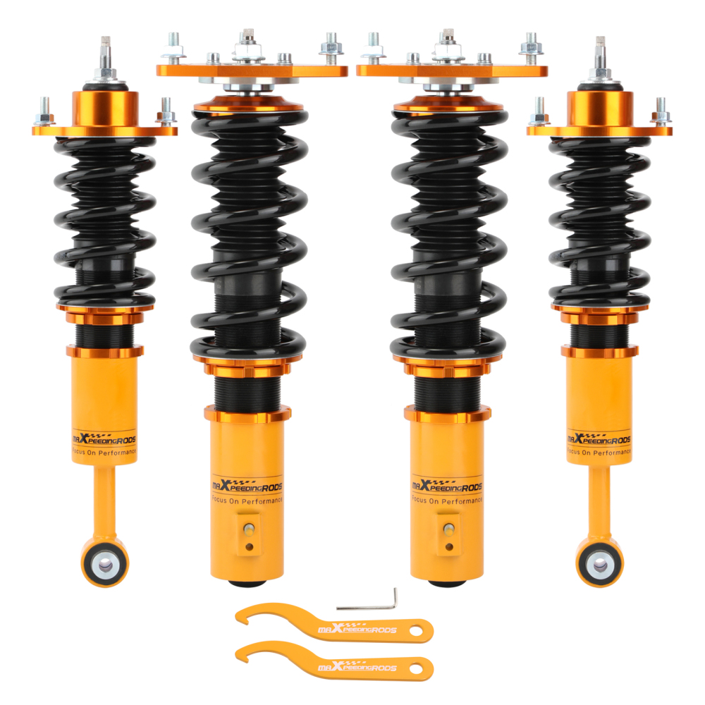 Coilovers Suspension Kits compatible for Mitsubishi Lancer LS Sedan 2002-06 2.0L Adj Damper lowering kit