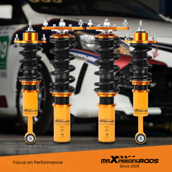 Coilovers Suspension Kits compatible for Mitsubishi Lancer LS Sedan 2002-06 2.0L Adj Damper lowering kit