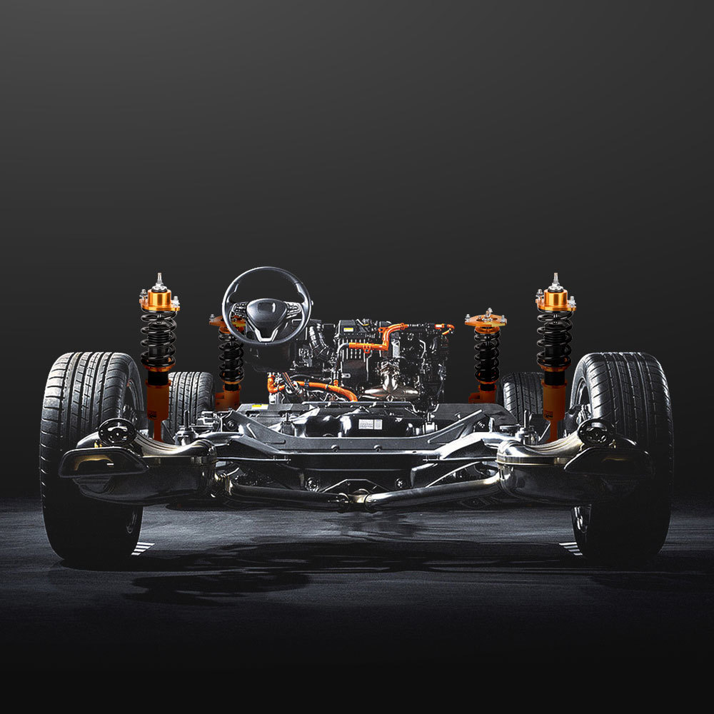 Coilovers Suspension Kits compatible for Mitsubishi Lancer LS Sedan 2002-06 2.0L Adj Damper lowering kit