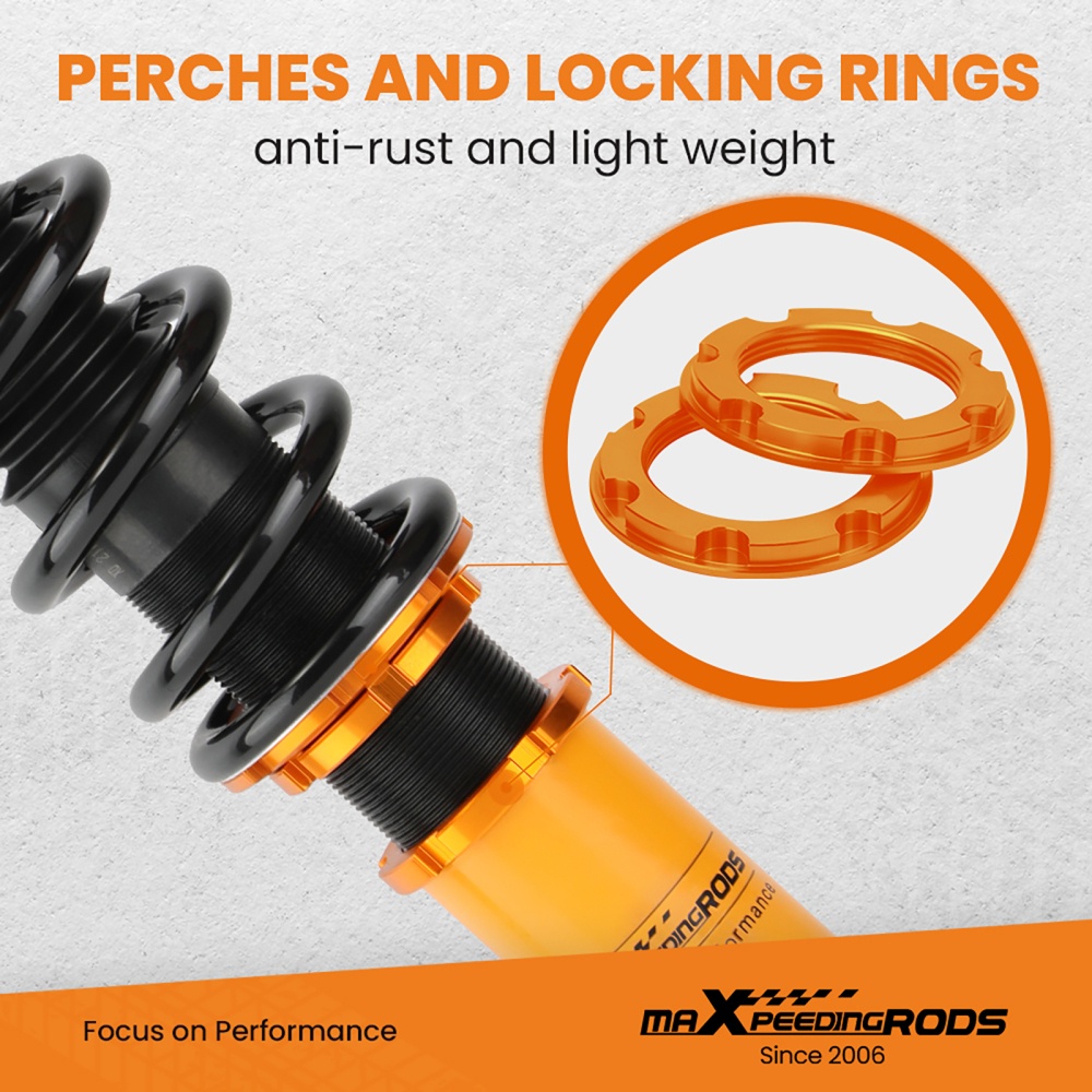 Coilovers Suspension Kits compatible for Mitsubishi Lancer LS Sedan 2002-06 2.0L Adj Damper lowering kit