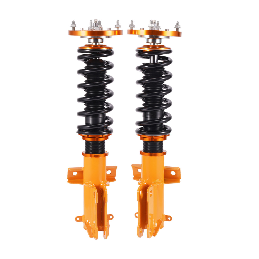 MaXpeedingrods 24 Way Adj. Coilovers Shocks Strut Kit compatible for Ford Mustang 2005-2014