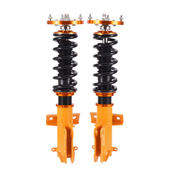 MaXpeedingrods 24 Way Adj. Coilovers Shocks Strut Kit compatible for Ford Mustang 2005-2014